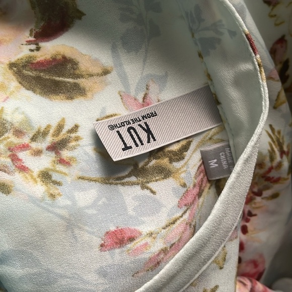 Kut from kloth top, button floral top - Picture 5 of 5